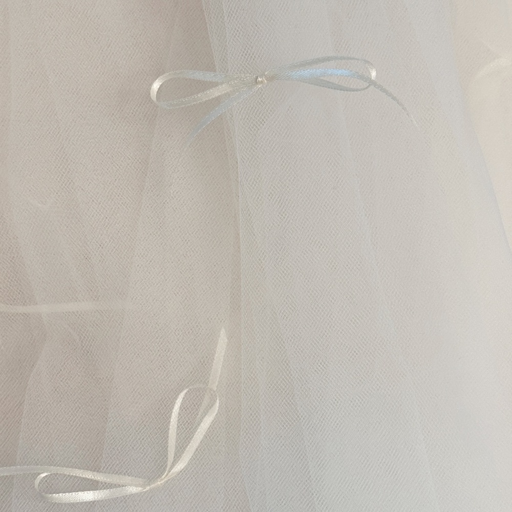 Veil with Bow Detail